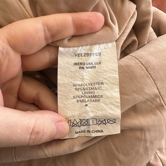 PatBo Lurex Draped Maxi Dress - Picture 4 of 10